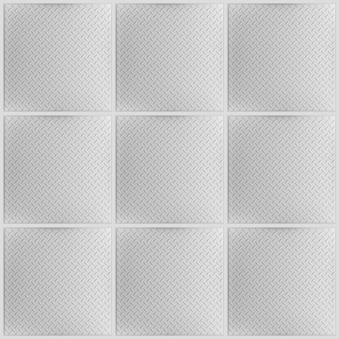 diamond-plate-2x2-white-ceiling-tiles-group