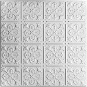 fleur-de-lis-2x2-white-ceiling-tile-face